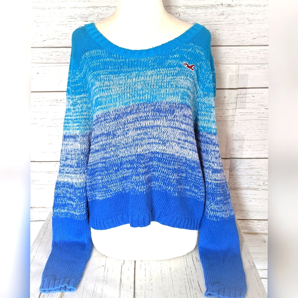 Hollister Sweater | Long Sleeve Cropped Sweater